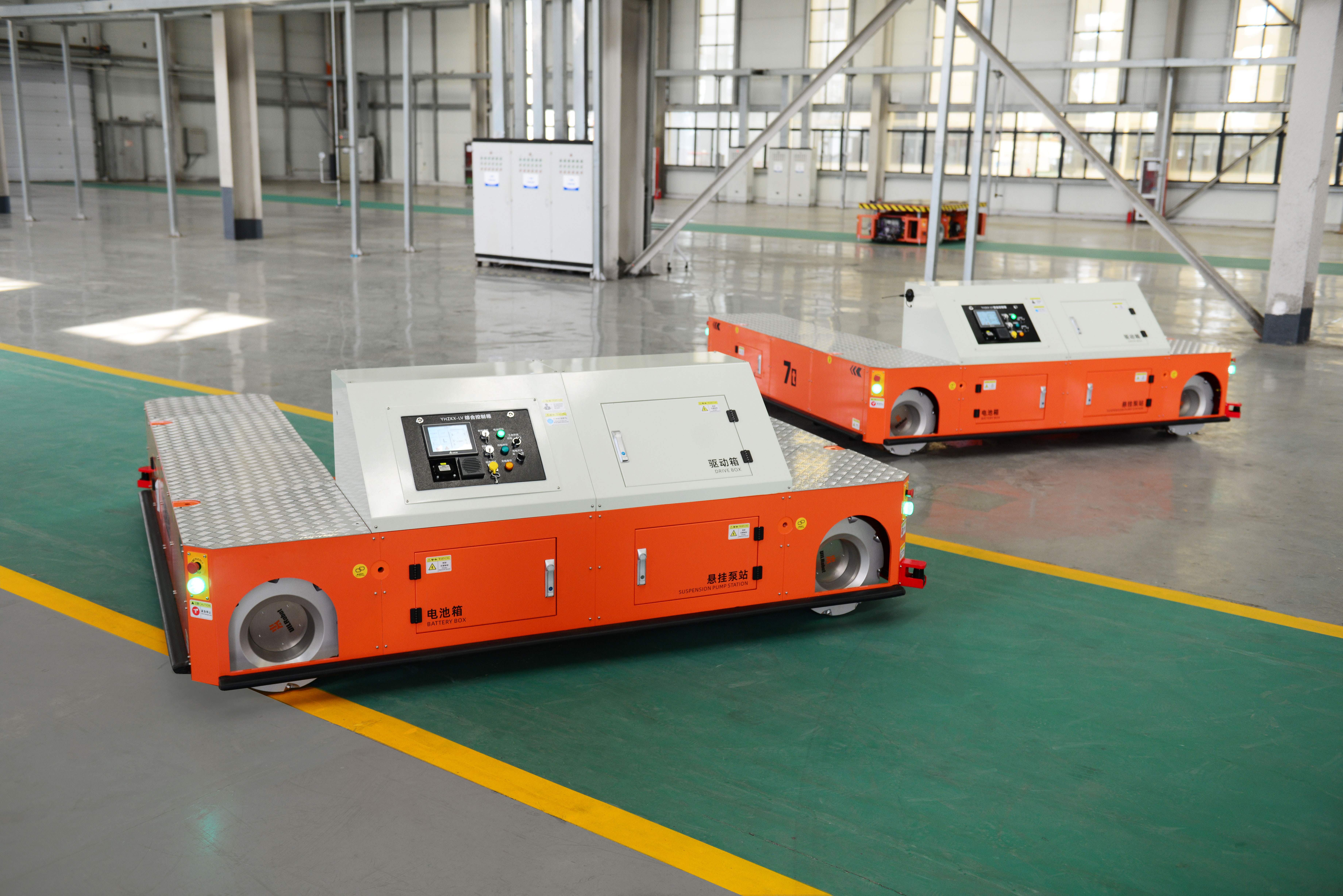 YHM麦克纳姆轮AGV-7t