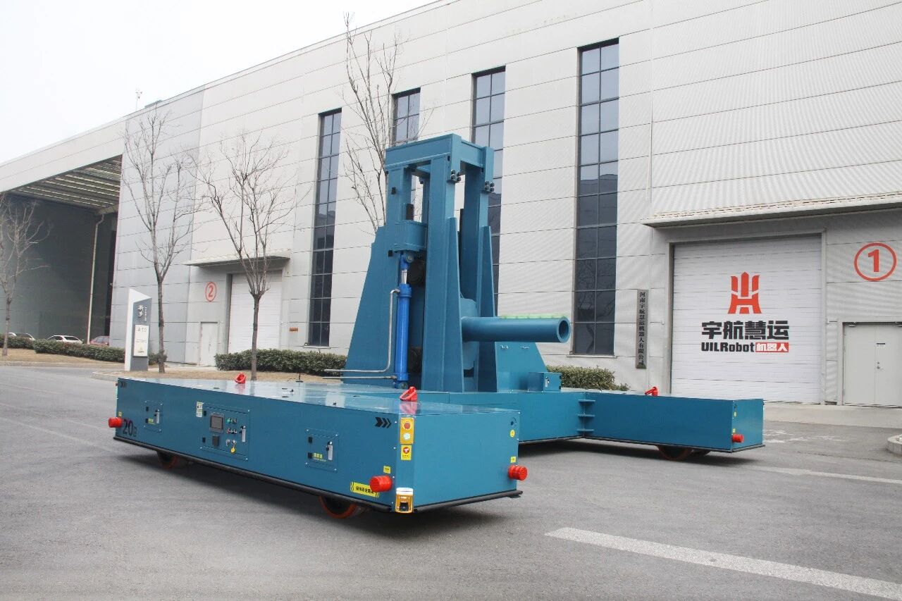 重磅交付 | 宇航慧运20吨级“钢卷搬运巨兽”发往客户现场