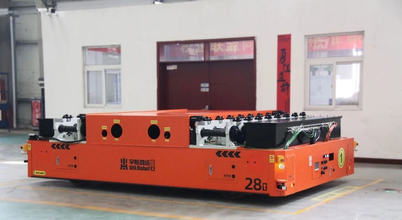 防爆AGV物流转运车全流程演示圆满成功